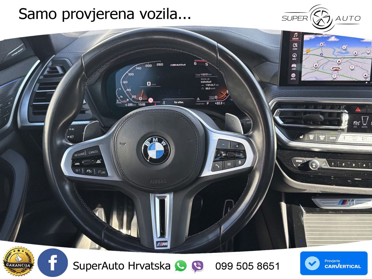 BMW X3 M40d xDrive Steptronic LED+GR SJED+ACC