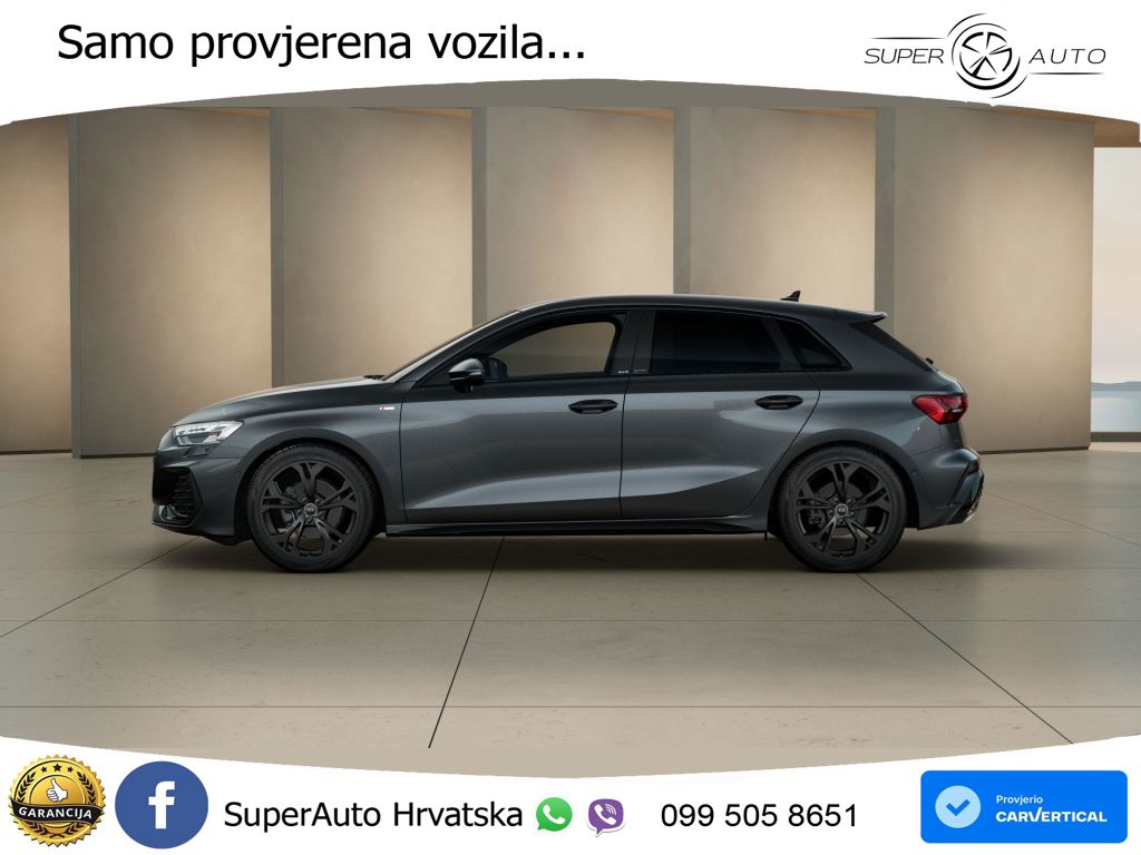 Audi A3 35 TFSI (150 KS) S tronic S line LED+GR SJED+ACC