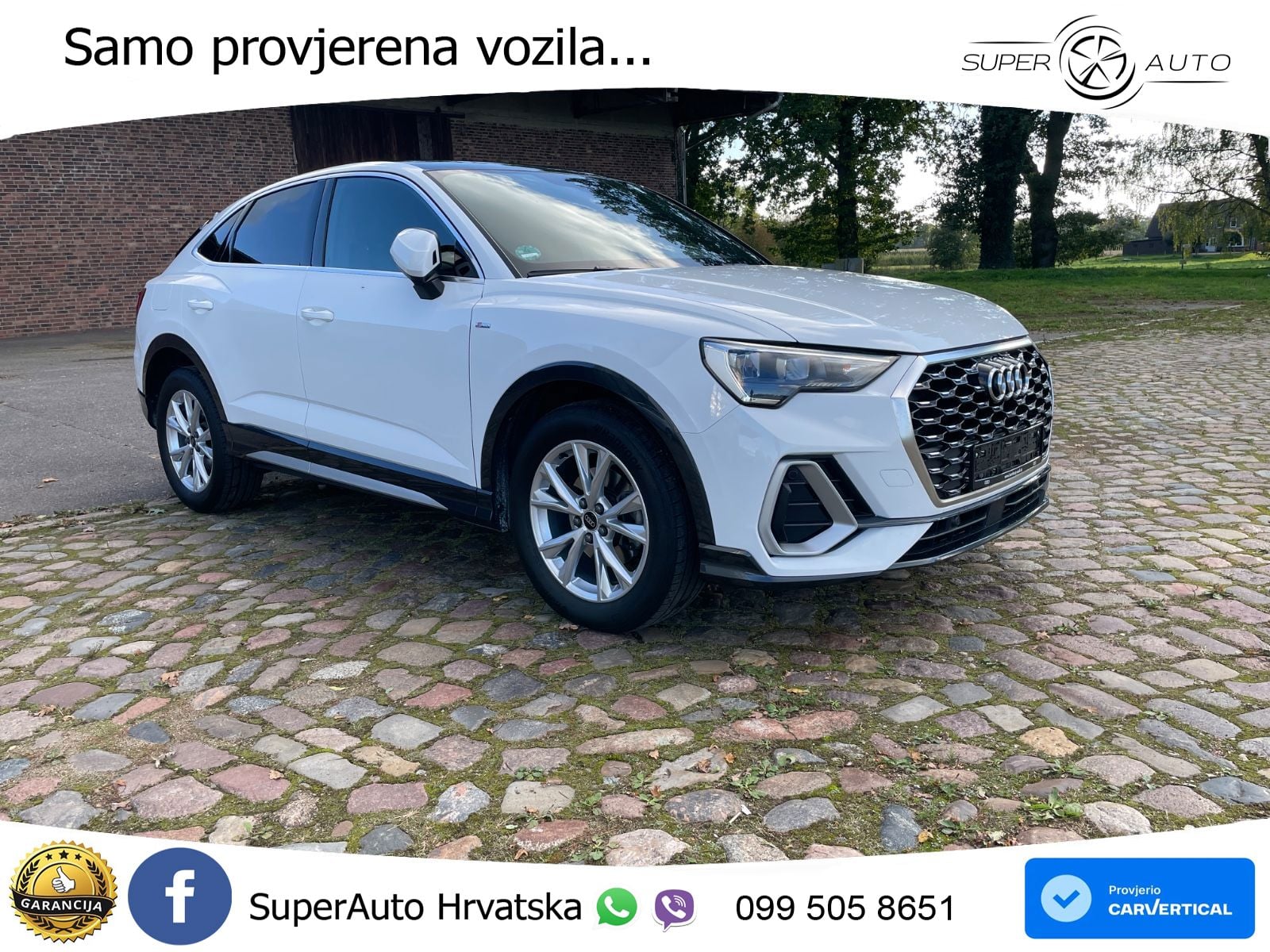 Audi Q3 Sportback 35 TDI (150 KS) S tronic S line LED+ACC