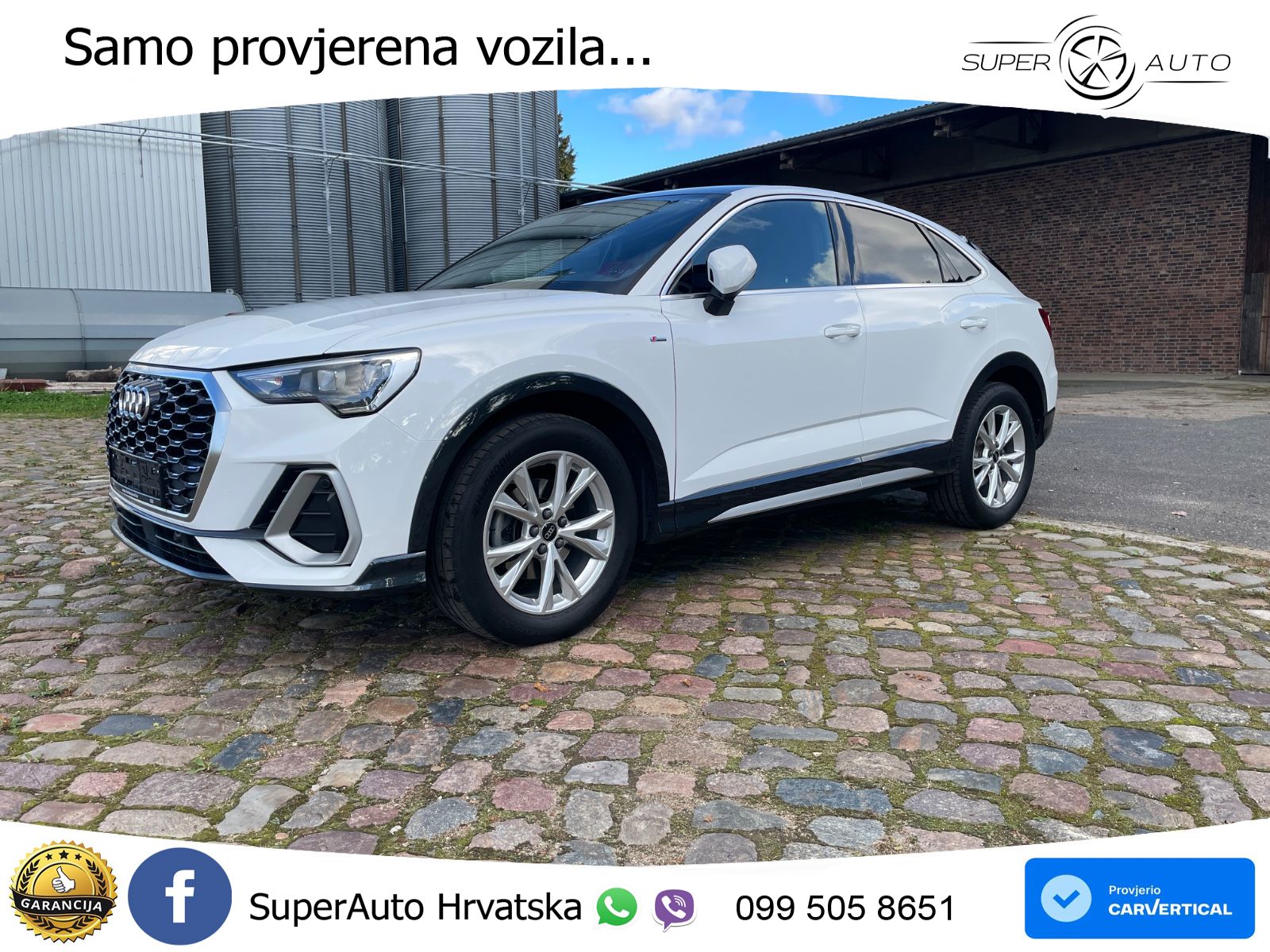 Audi Q3 Sportback 35 TDI (150 KS) S tronic S line LED+ACC