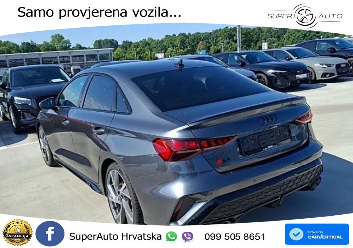 Audi S3 Limuzina 2.0 TFSI (333 KS) quattro S tronic LED+GR SJED+ACC