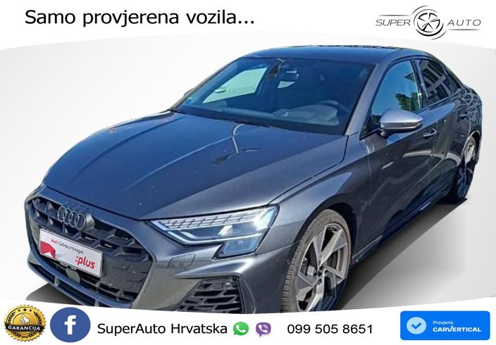 Audi S3 Limuzina 2.0 TFSI (333 KS) quattro S tronic LED+GR SJED+ACC