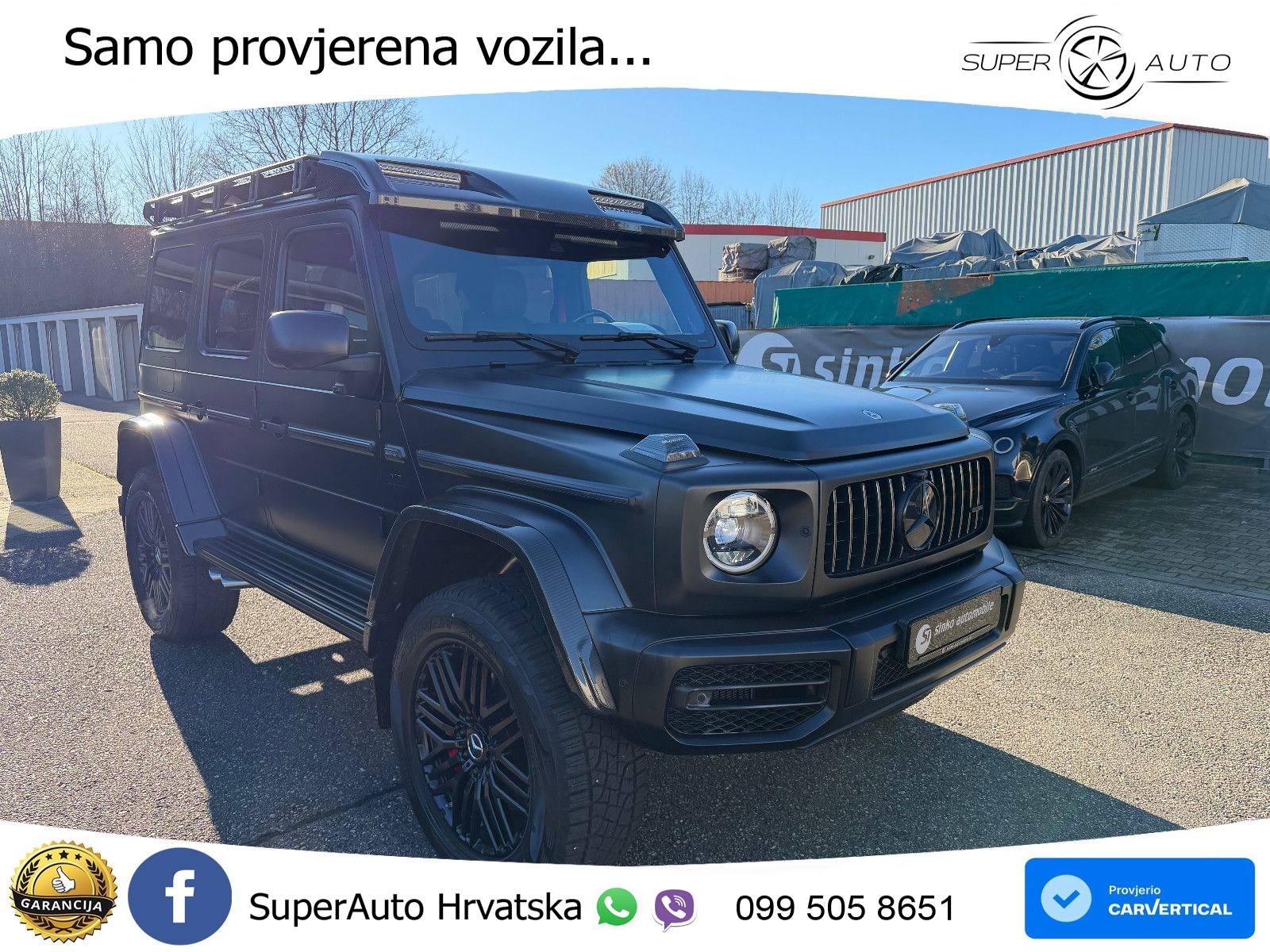 Mercedes AMG G 63 Long V8 (585 KS) 4MATIC 9G-TRONIC AMG SPEEDSHIFT TCT