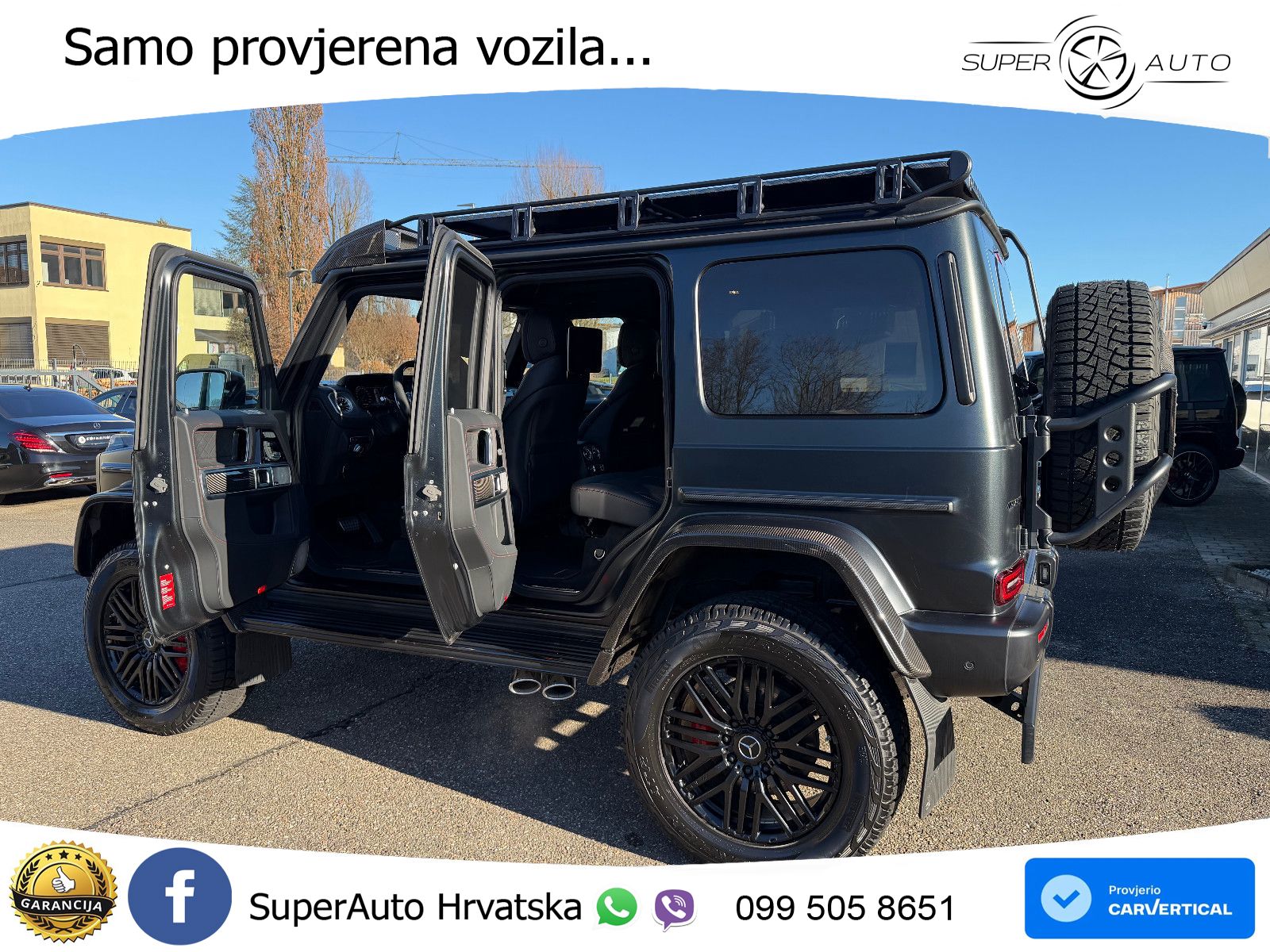 Mercedes AMG G 63 Long V8 (585 KS) 4MATIC 9G-TRONIC AMG SPEEDSHIFT TCT