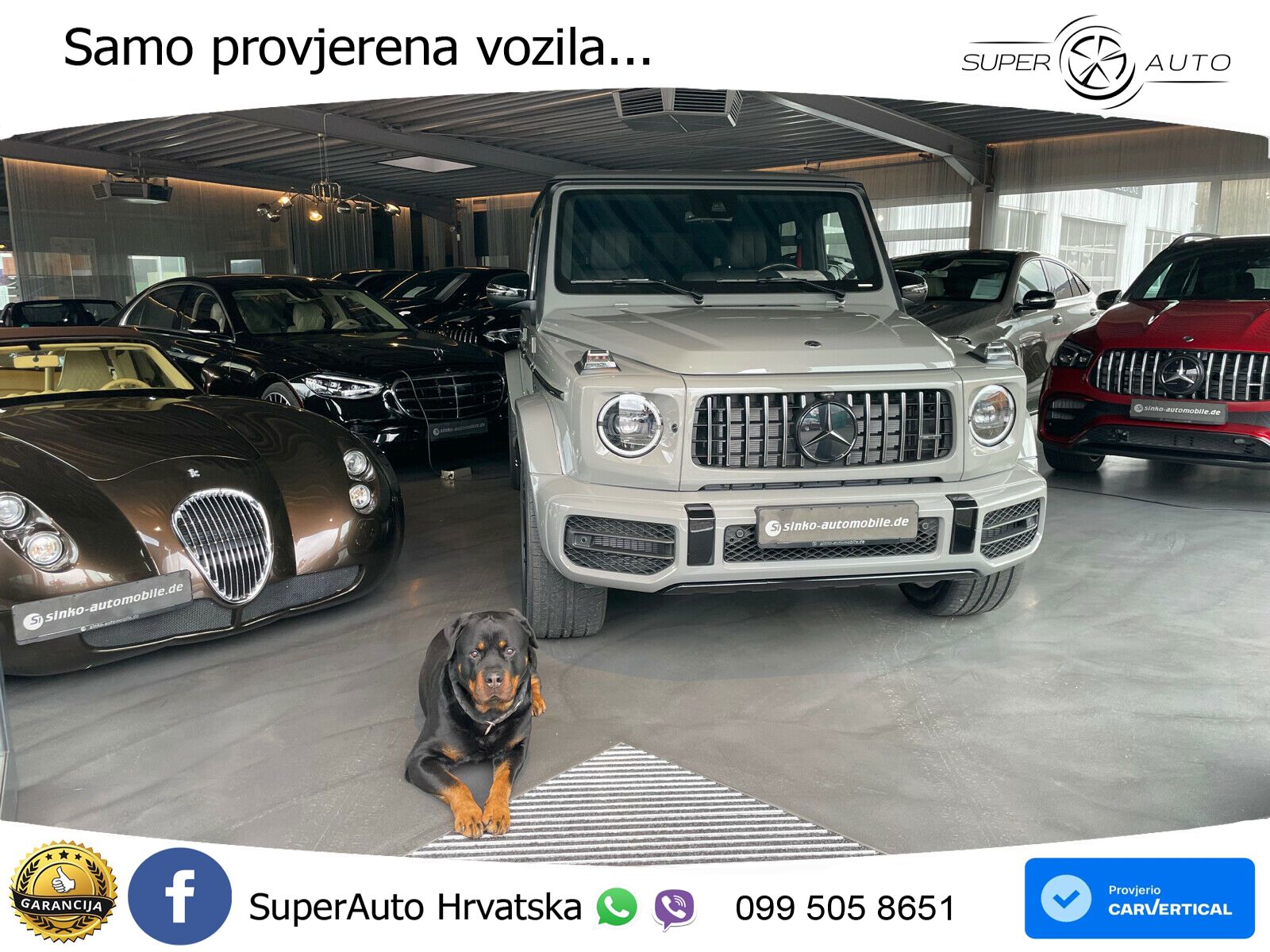 Mercedes AMG G 63 Long V8 (585 KS) 4MATIC 9G-TRONIC AMG SPEEDSHIFT TCT