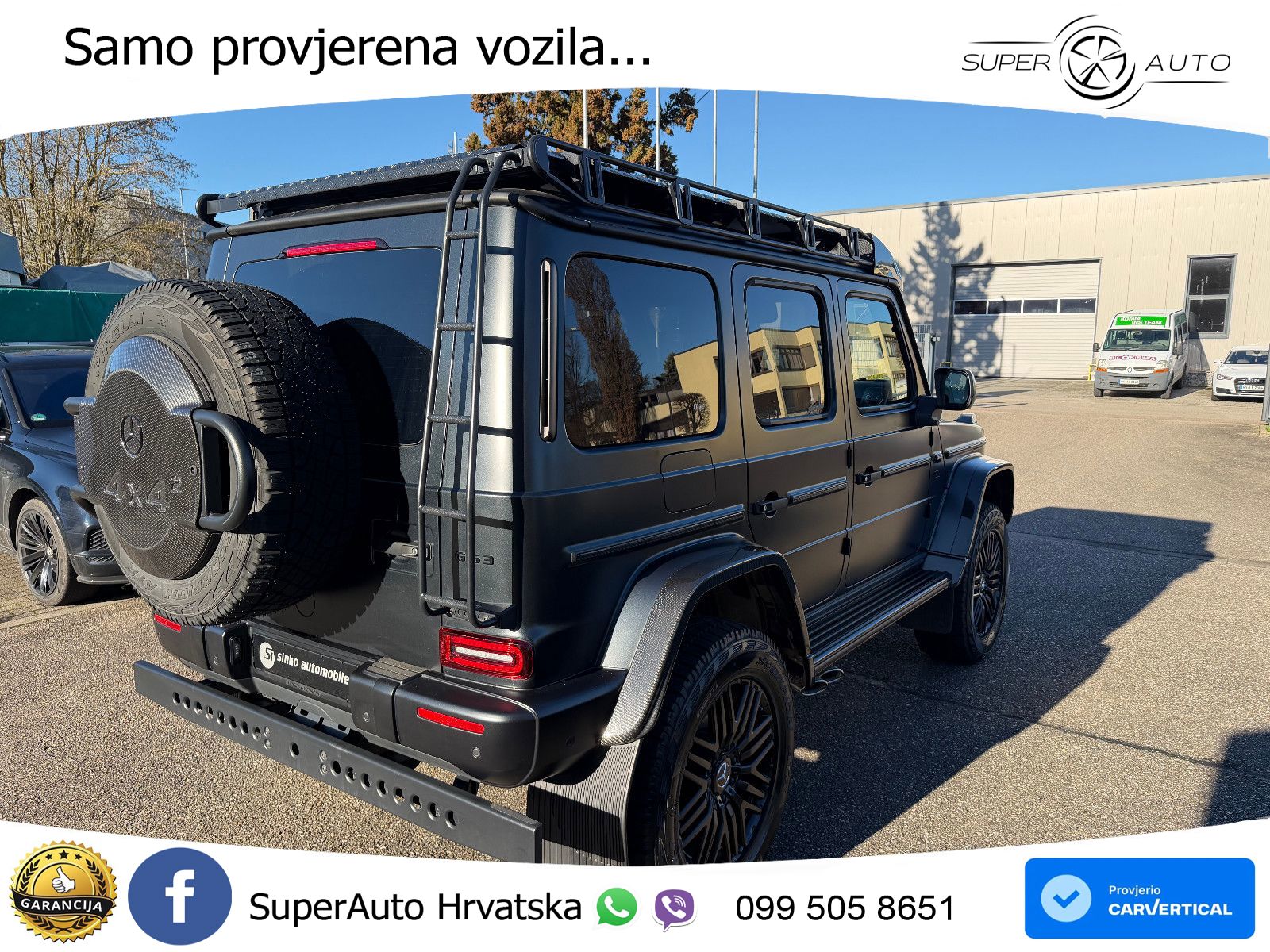 Mercedes AMG G 63 Long V8 (585 KS) 4MATIC 9G-TRONIC AMG SPEEDSHIFT TCT