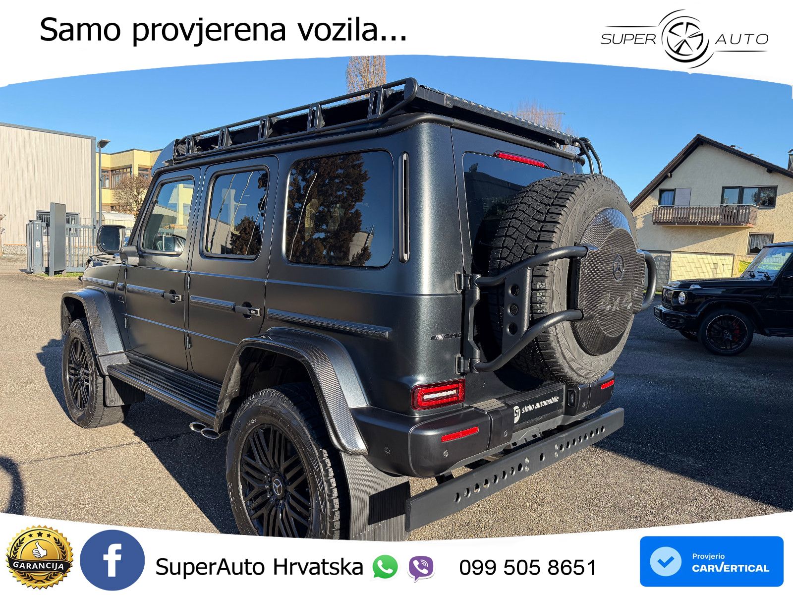 Mercedes AMG G 63 Long V8 (585 KS) 4MATIC 9G-TRONIC AMG SPEEDSHIFT TCT