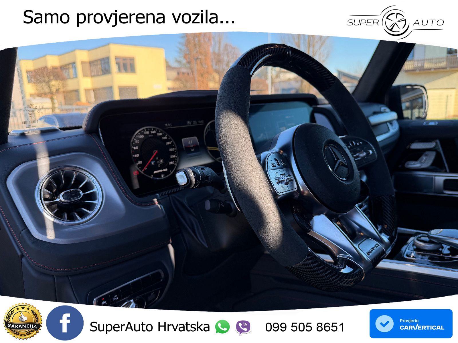 Mercedes AMG G 63 Long V8 (585 KS) 4MATIC 9G-TRONIC AMG SPEEDSHIFT TCT