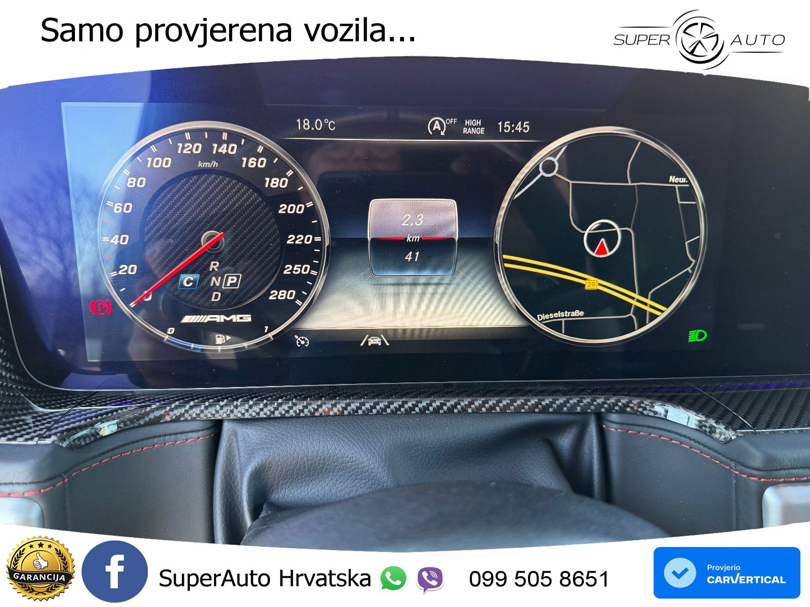 Mercedes AMG G 63 Long V8 (585 KS) 4MATIC 9G-TRONIC AMG SPEEDSHIFT TCT