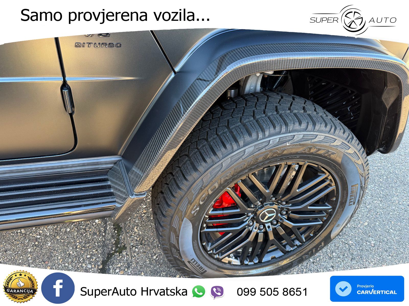 Mercedes AMG G 63 Long V8 (585 KS) 4MATIC 9G-TRONIC AMG SPEEDSHIFT TCT