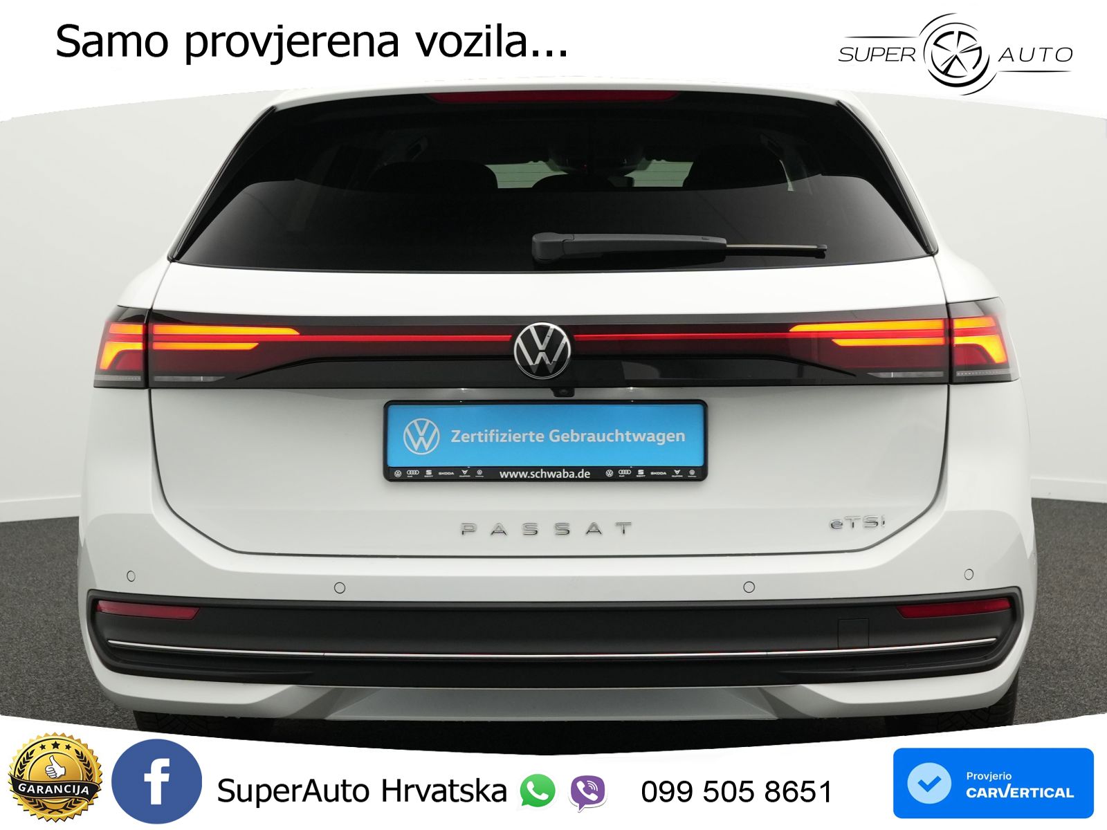 Volkswagen Passat Variant 1.5 eTSI (150 KS) DSG Business LED+GR SJED+ACC