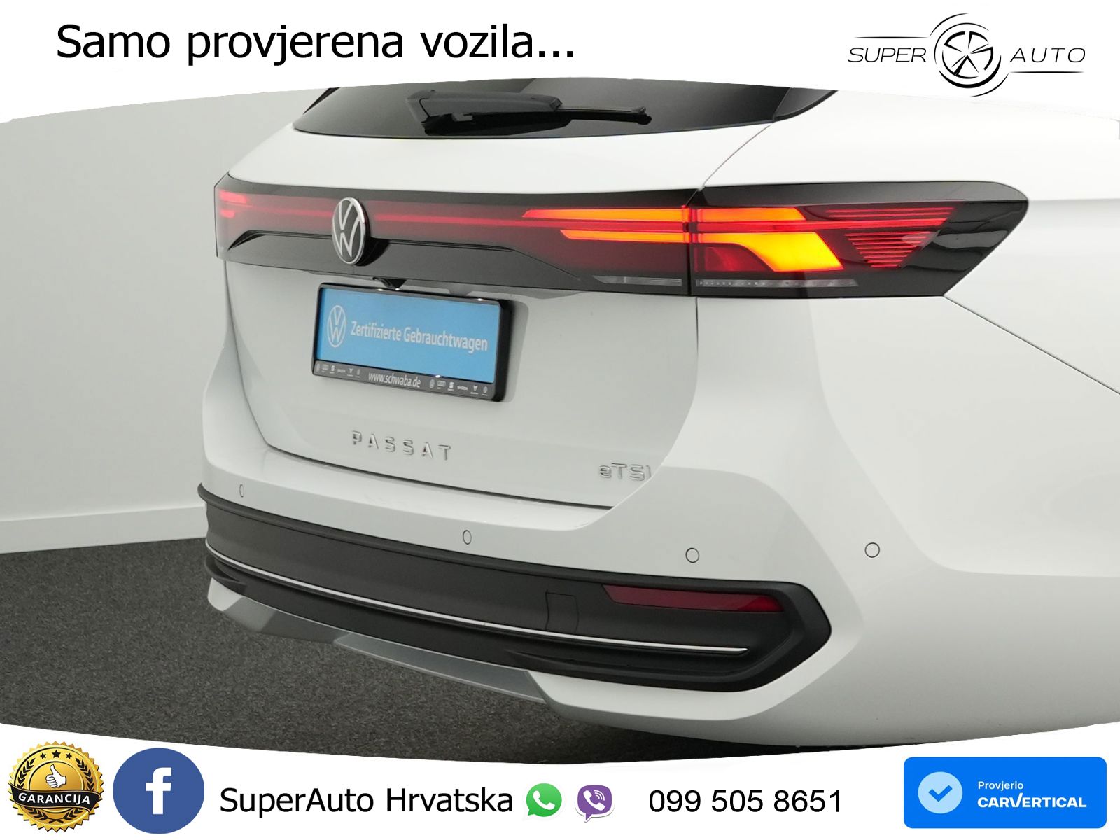 Volkswagen Passat Variant 1.5 eTSI (150 KS) DSG Business LED+GR SJED+ACC