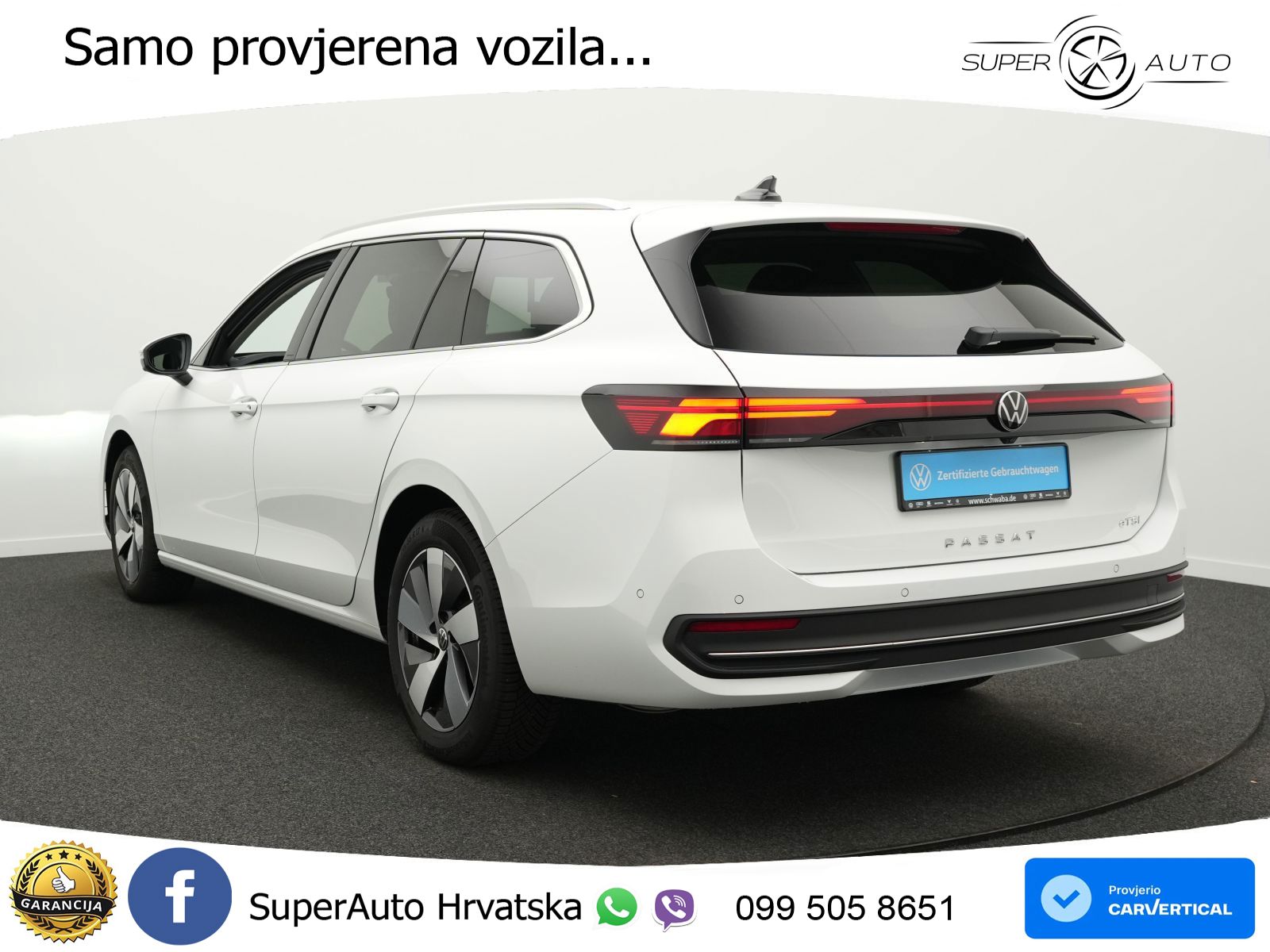 Volkswagen Passat Variant 1.5 eTSI (150 KS) DSG Business LED+GR SJED+ACC