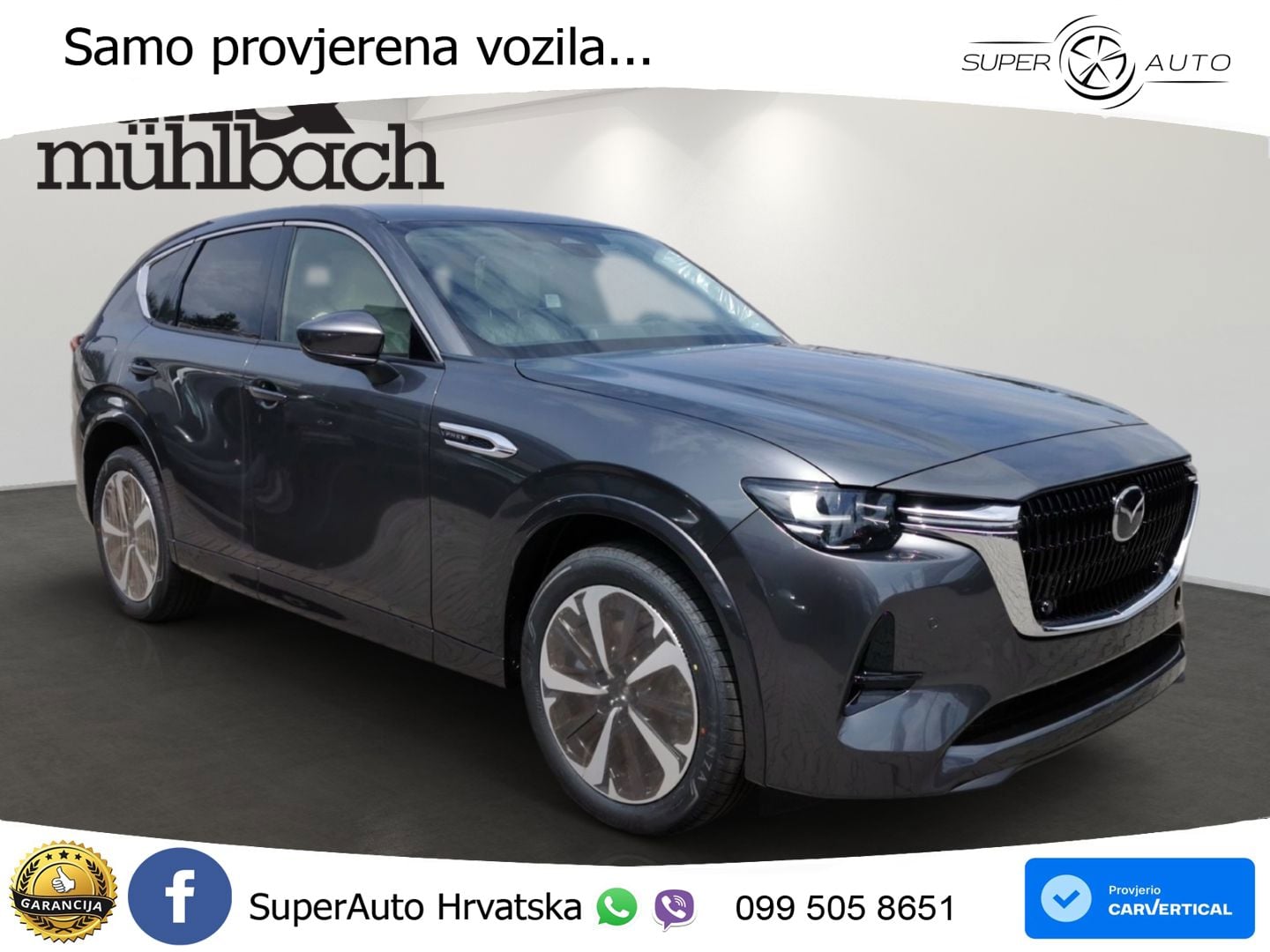 Mazda CX-60 2.5 e-Skyactiv (328 KS) AWD Automatic MATRIX+GR SJED+KAM
