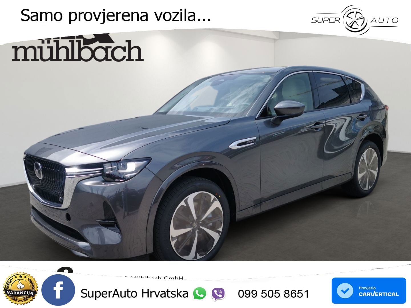 Mazda CX-60 2.5 e-Skyactiv (328 KS) AWD Automatic MATRIX+GR SJED+KAM