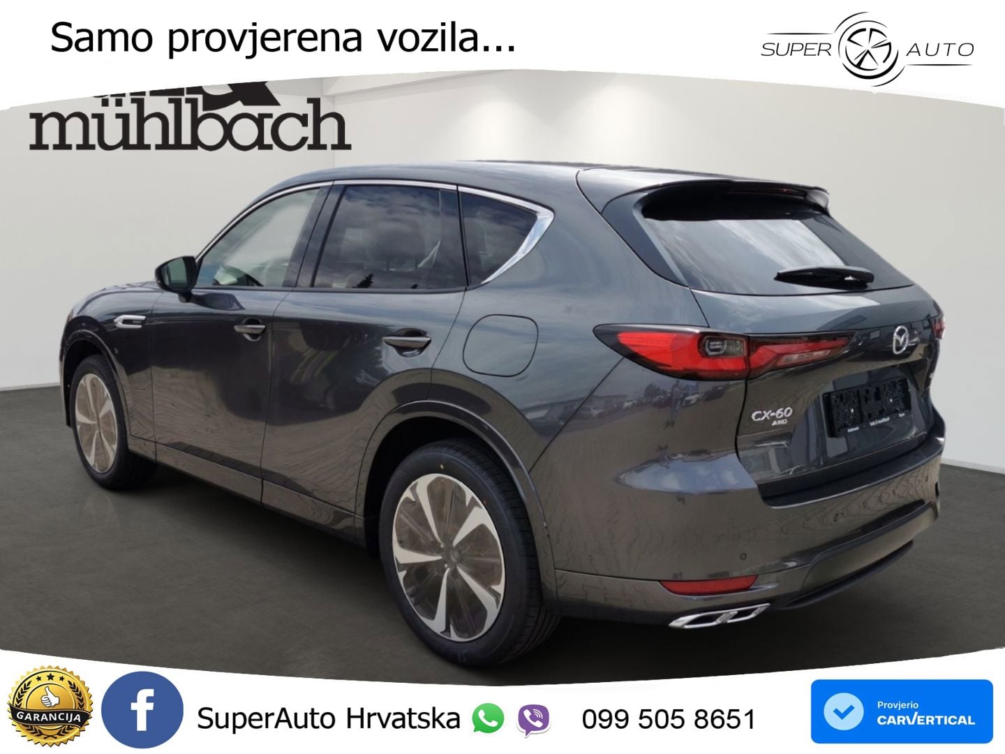 Mazda CX-60 2.5 e-Skyactiv (328 KS) AWD Automatic MATRIX+GR SJED+KAM