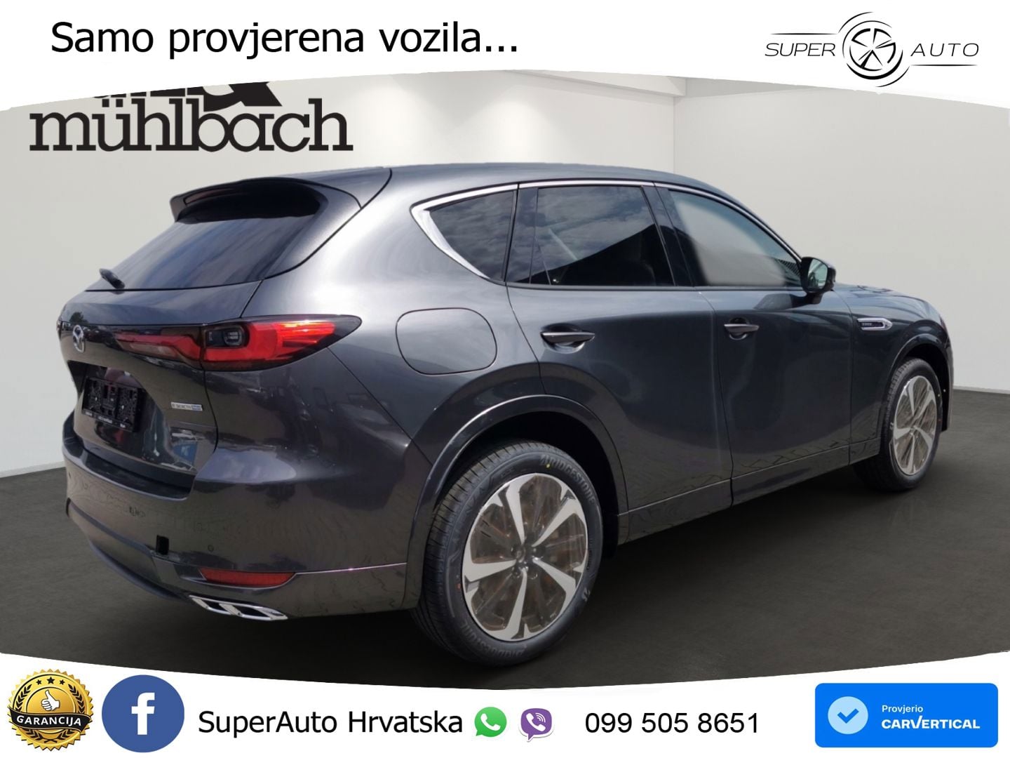 Mazda CX-60 2.5 e-Skyactiv (328 KS) AWD Automatic MATRIX+GR SJED+KAM