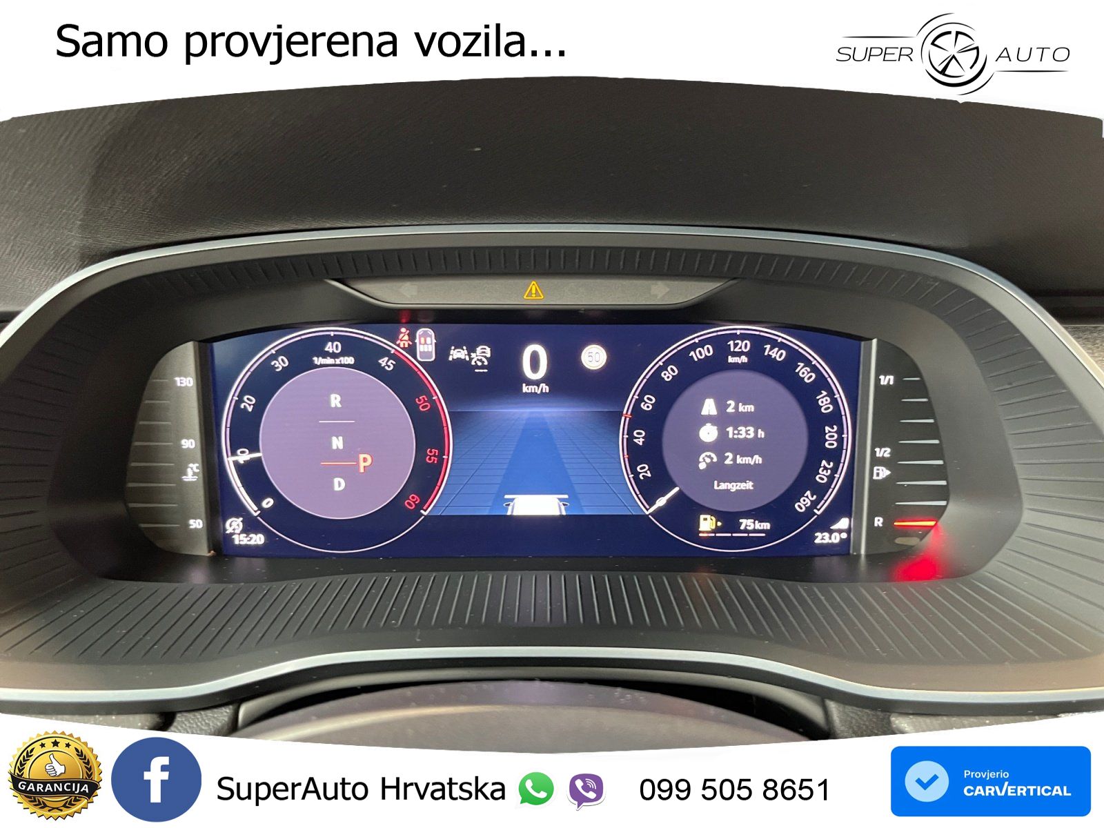 Škoda Octavia Combi 2.0 TDI (150 KS) DSG MATRIX+GR SJED+KAM
