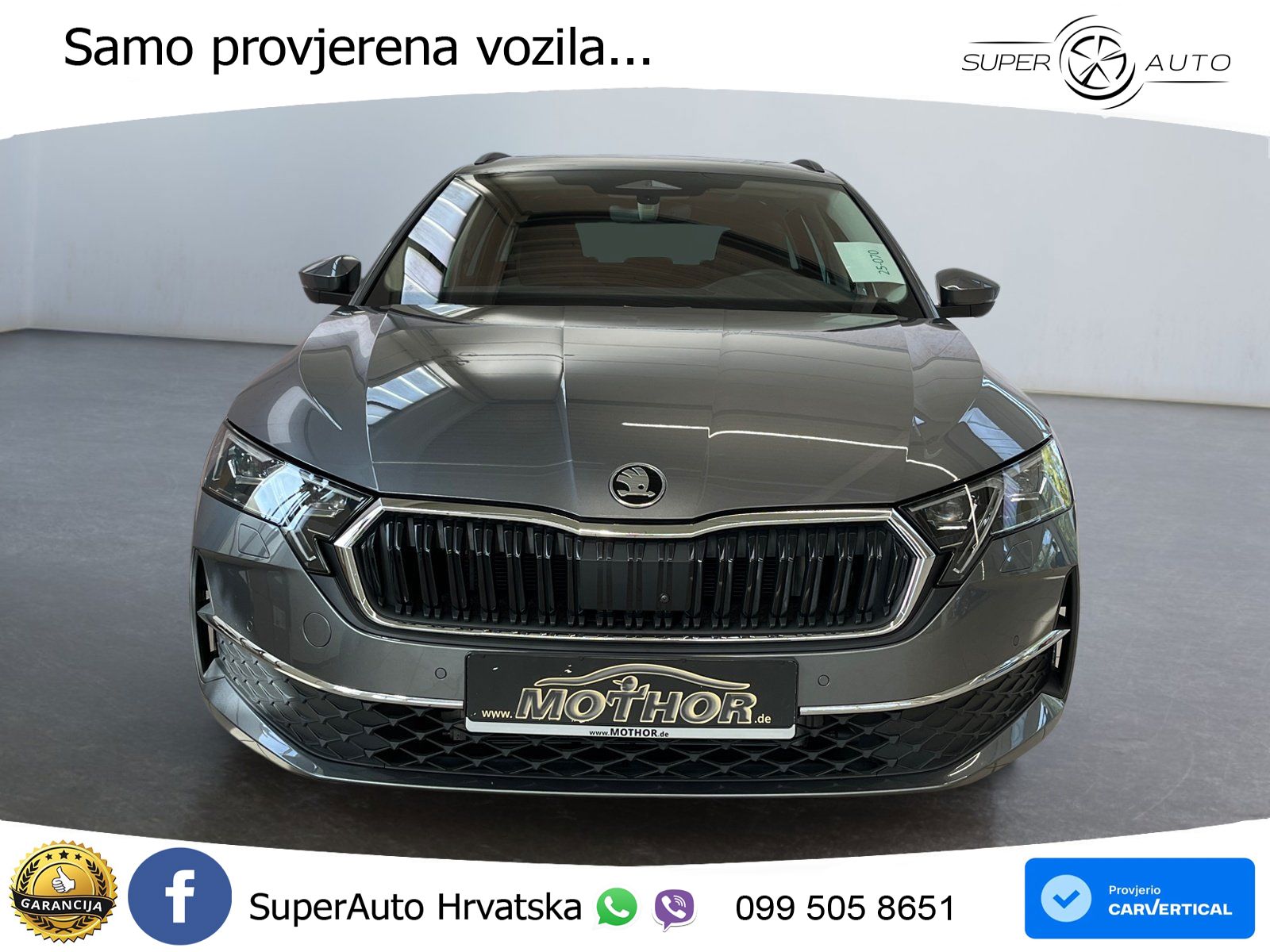 Škoda Octavia Combi 2.0 TDI (150 KS) DSG MATRIX+GR SJED+KAM