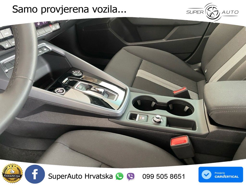 Audi A3 Limuzina 35 TFSI (150 KS) S tronic advanced LED+GR SJED+ACC