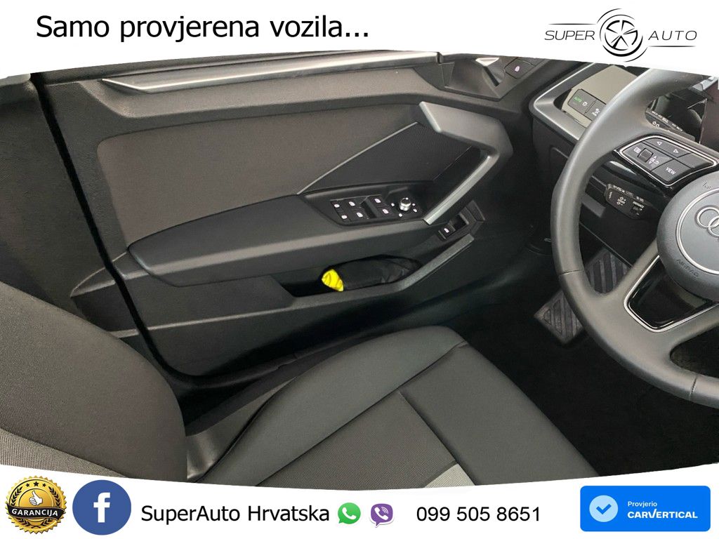 Audi A3 Limuzina 35 TFSI (150 KS) S tronic advanced LED+GR SJED+ACC