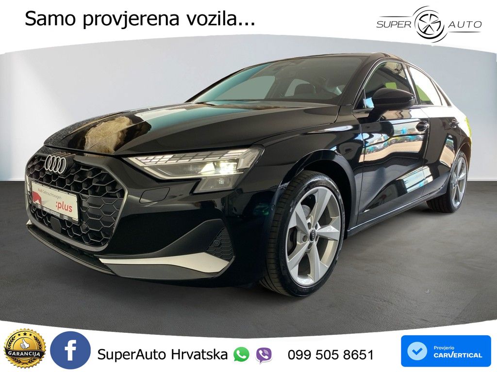 Audi A3 Limuzina 35 TFSI (150 KS) S tronic advanced LED+GR SJED+ACC