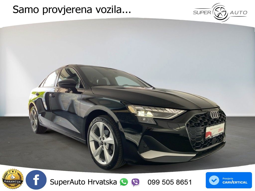 Audi A3 Limuzina 35 TFSI (150 KS) S tronic advanced LED+GR SJED+ACC