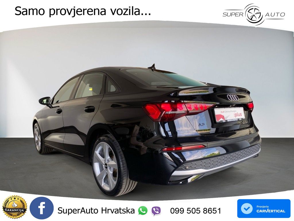 Audi A3 Limuzina 35 TFSI (150 KS) S tronic advanced LED+GR SJED+ACC
