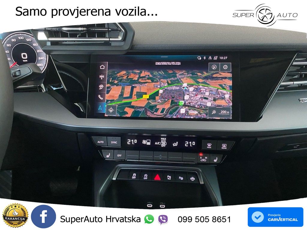 Audi A3 Limuzina 35 TFSI (150 KS) S tronic advanced LED+GR SJED+ACC