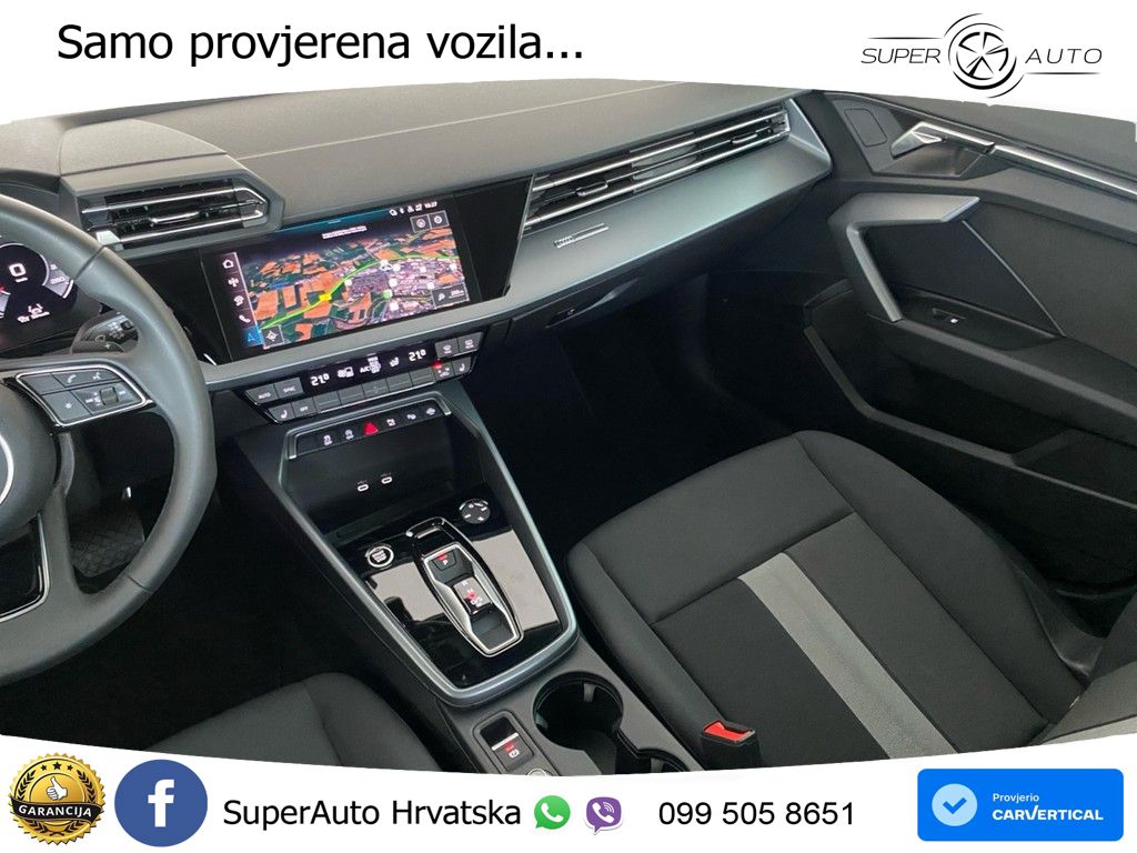 Audi A3 Limuzina 35 TFSI (150 KS) S tronic advanced LED+GR SJED+ACC