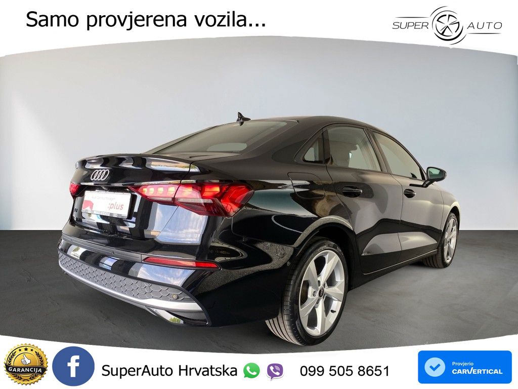 Audi A3 Limuzina 35 TFSI (150 KS) S tronic advanced LED+GR SJED+ACC