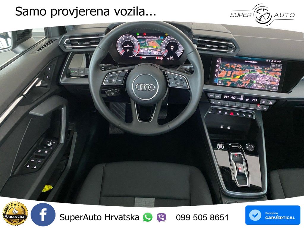 Audi A3 Limuzina 35 TFSI (150 KS) S tronic advanced LED+GR SJED+ACC