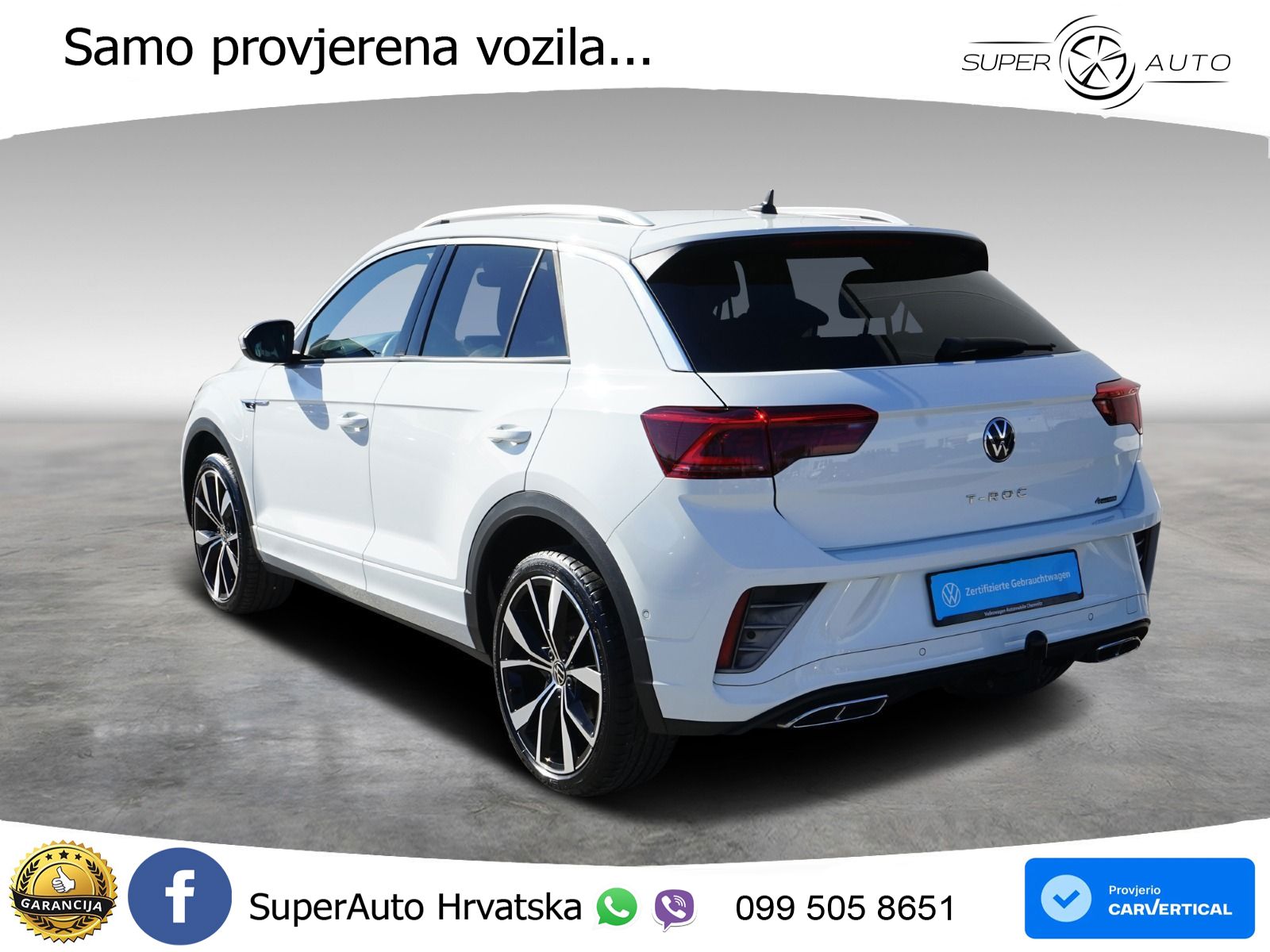 Volkswagen T-Roc I 2.0 TDI (150 KS) DSG LED+GR SJED+ACC