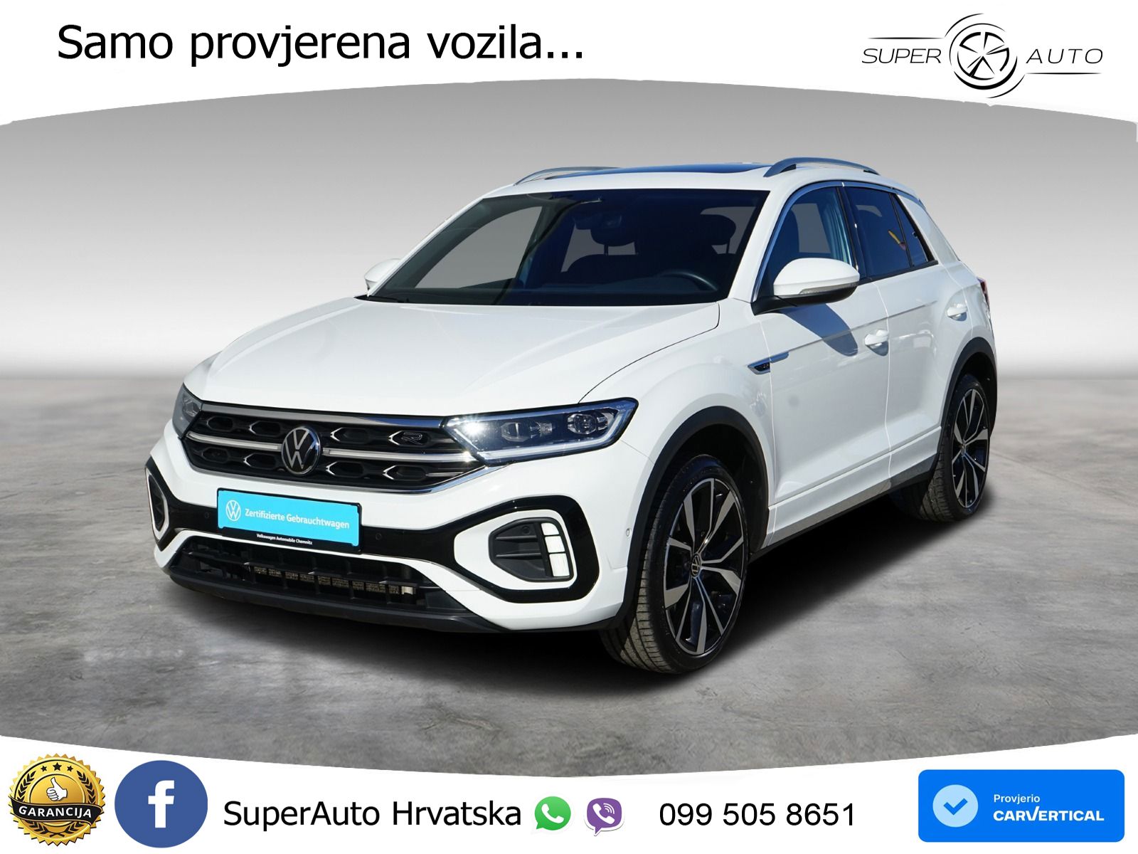Volkswagen T-Roc I 2.0 TDI (150 KS) DSG LED+GR SJED+ACC