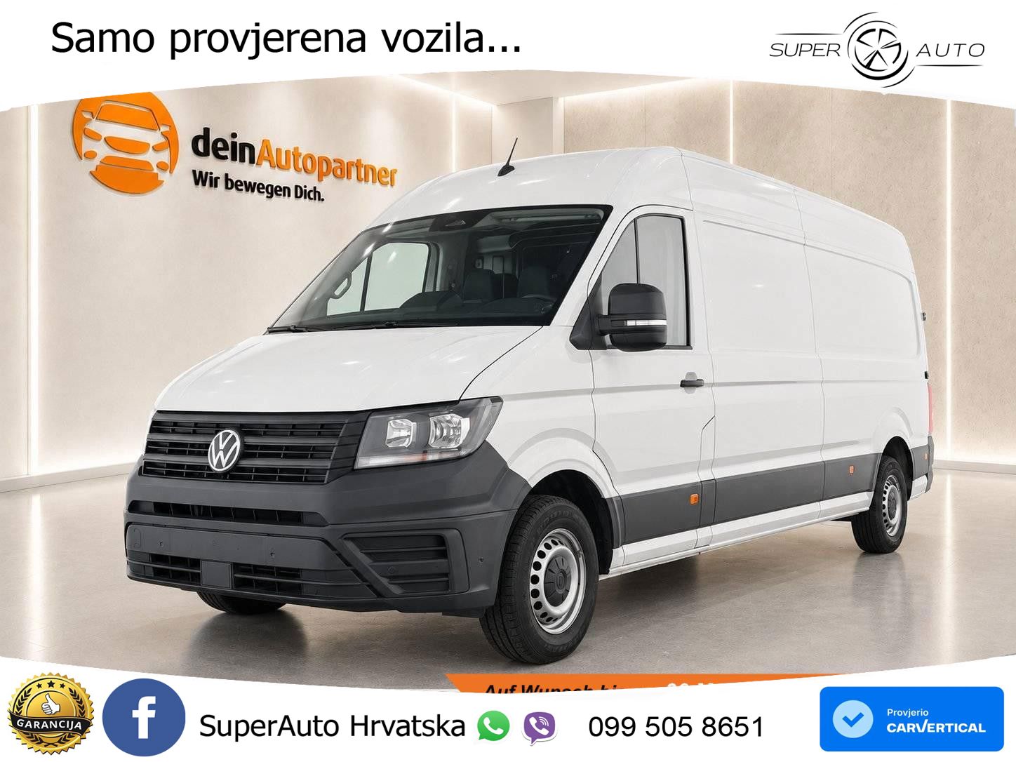 Volkswagen Crafter Kasten  35 LR 2.0TDI Hochdach RFK 177 KS