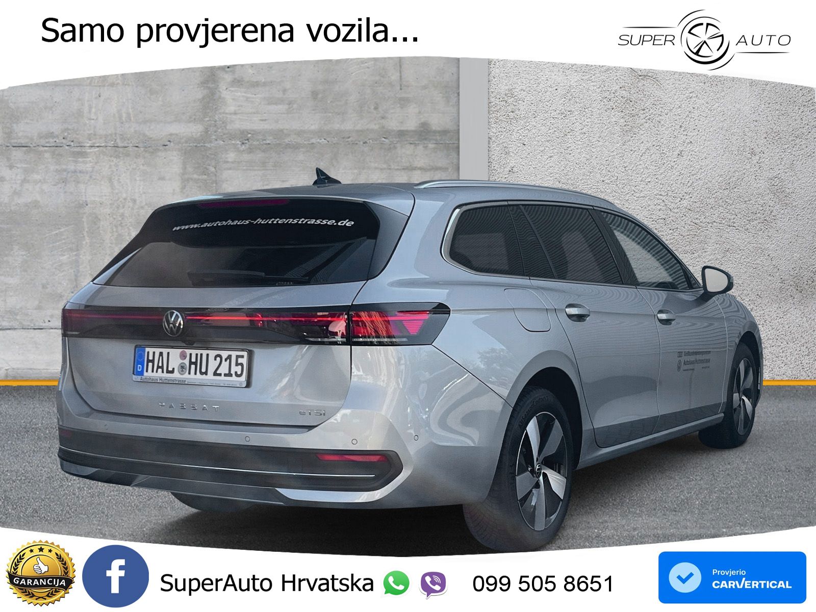 Volkswagen Passat Variant 1.5 eTSI (150 KS) DSG Business LED+GR SJED+ACC