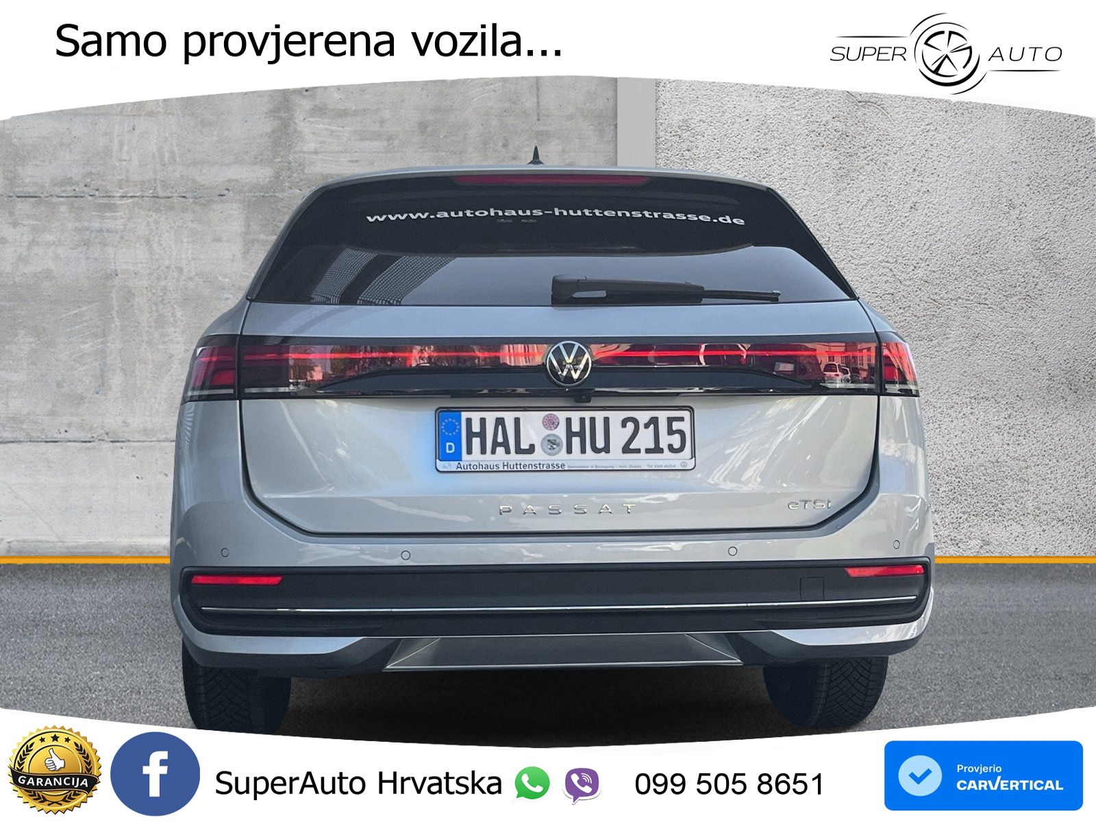 Volkswagen Passat Variant 1.5 eTSI (150 KS) DSG Business LED+GR SJED+ACC