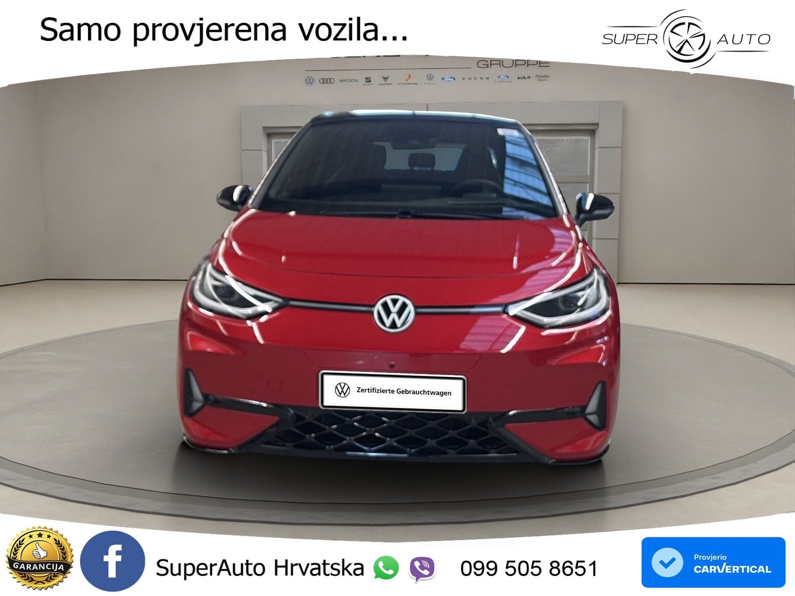 Volkswagen ID.3 GTX 84 kWh (286 KS)