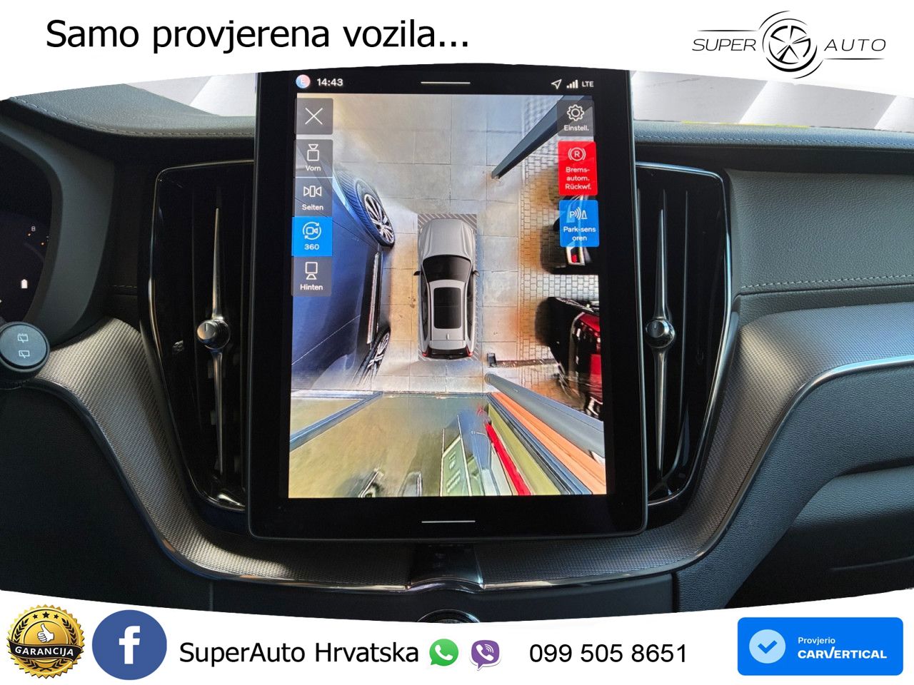 Volvo XC60 B5 Benzin AWD Geartronic ACC+HEAD+4xGR SJED+360+PANO