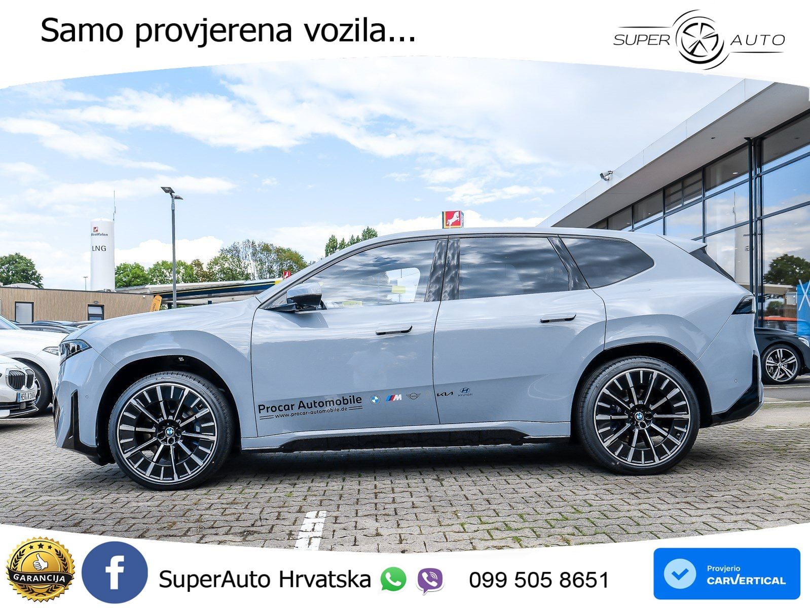 BMW iX3 40 82.6 kWh (320 KS) M Sport ACC+HEAD+4xGR SJED+360+PANO