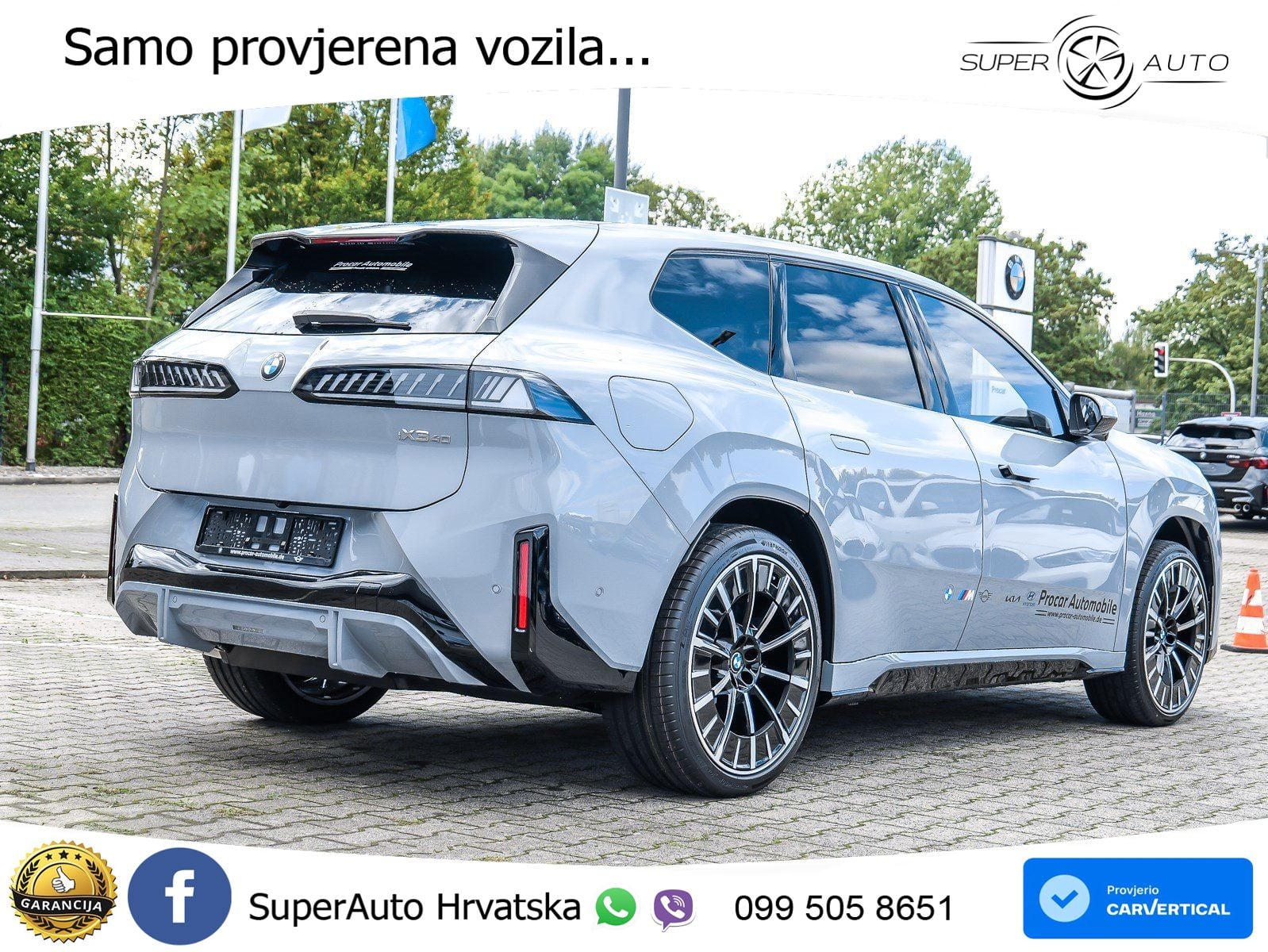 BMW iX3 40 82.6 kWh (320 KS) M Sport ACC+HEAD+4xGR SJED+360+PANO