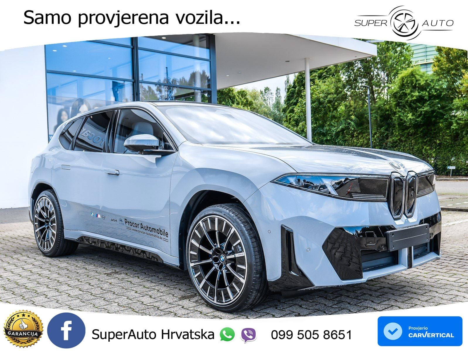 BMW iX3 40 82.6 kWh (320 KS) M Sport ACC+HEAD+4xGR SJED+360+PANO