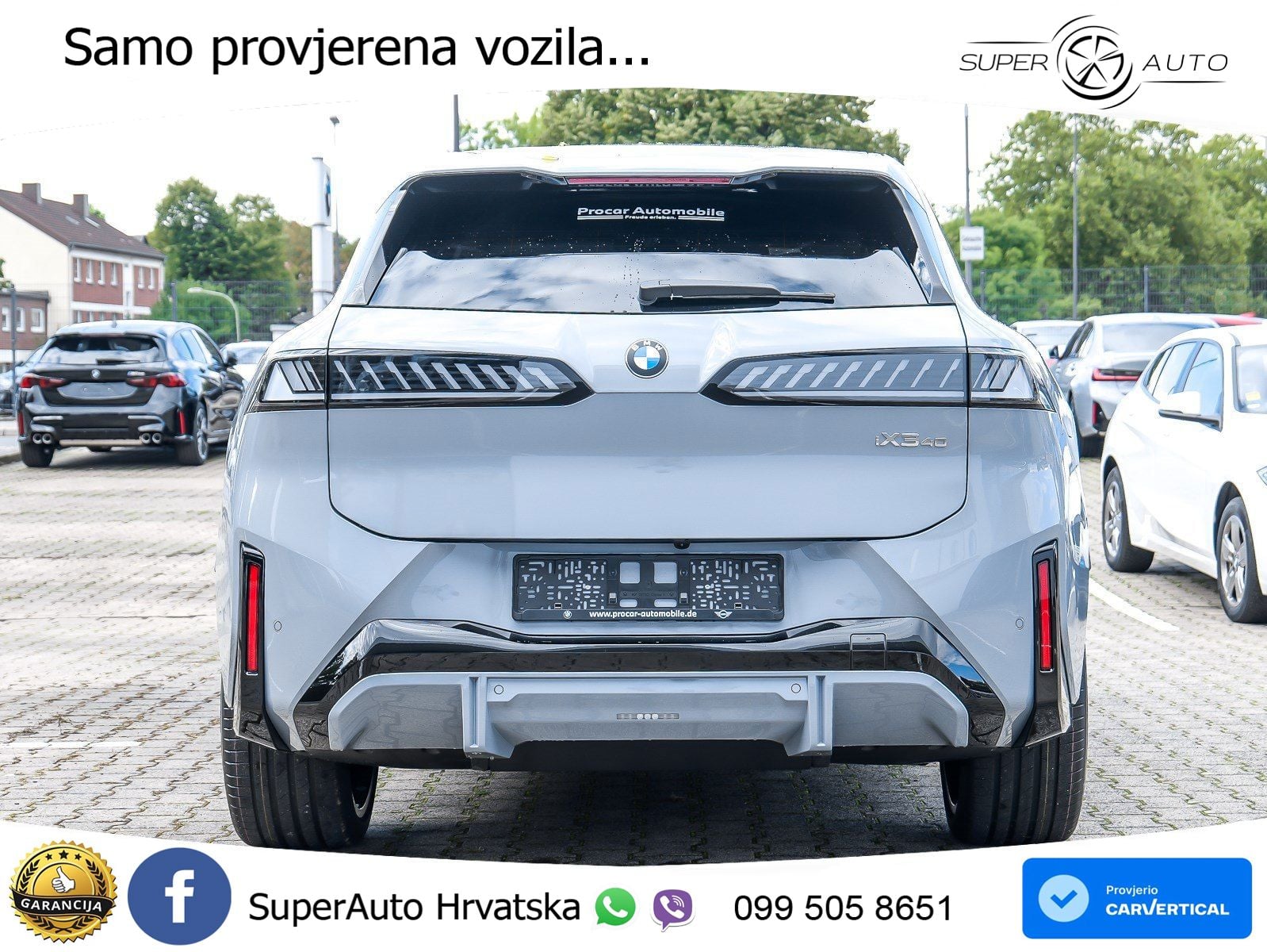 BMW iX3 40 82.6 kWh (320 KS) M Sport ACC+HEAD+4xGR SJED+360+PANO