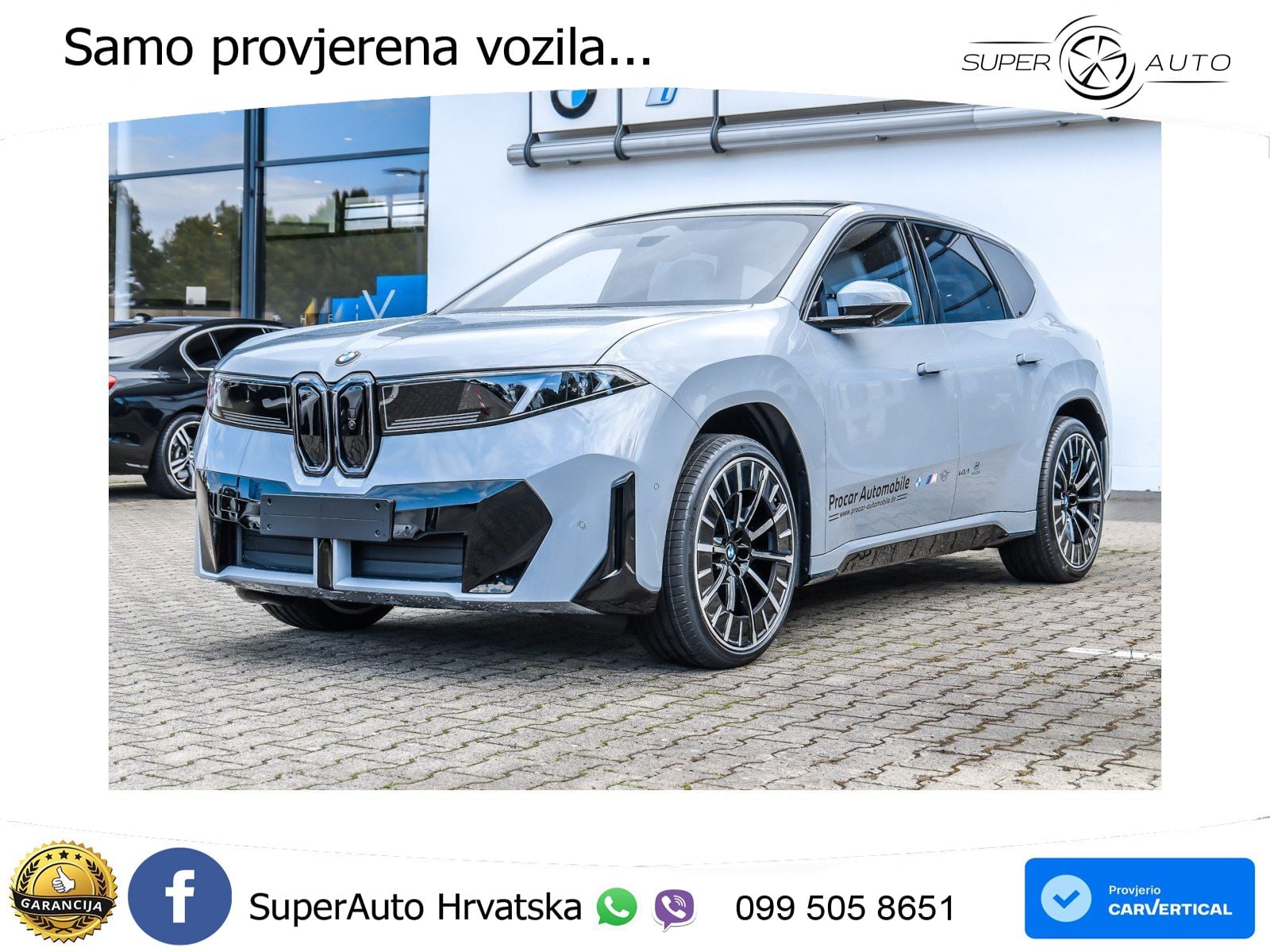 BMW iX3 40 82.6 kWh (320 KS) M Sport ACC+HEAD+4xGR SJED+360+PANO