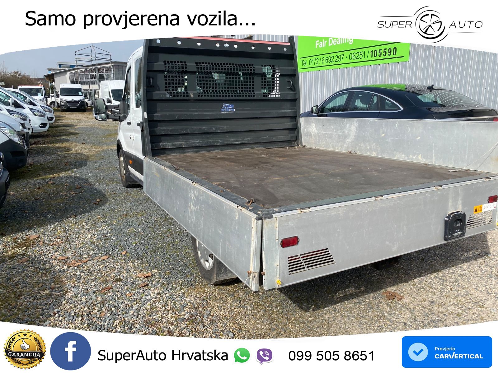 Ford Transit Pritsche 350L3Doka,Trend,Leder,AHK,1Hd 131 KS
