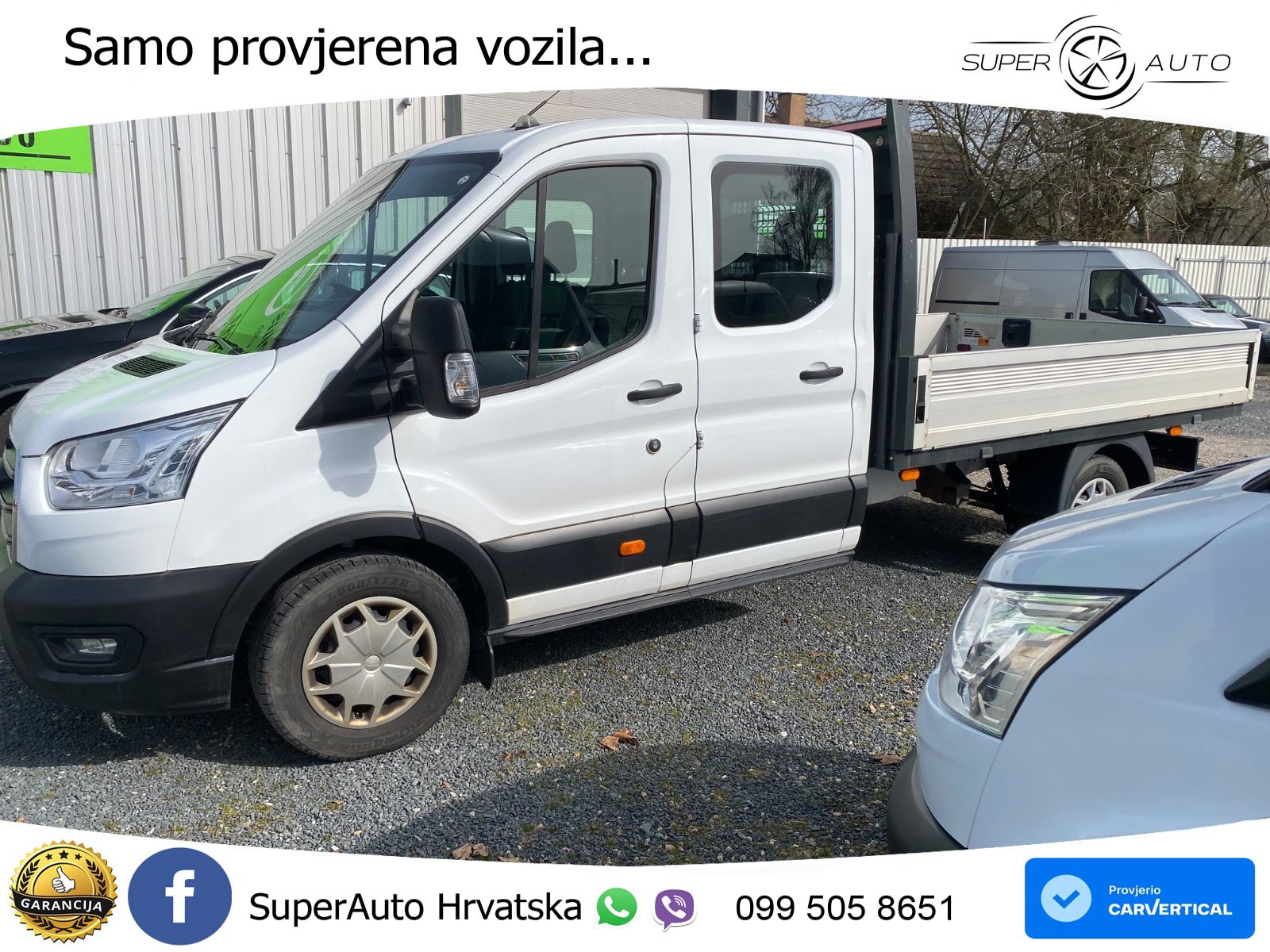Ford Transit Pritsche 350L3Doka,Trend,Leder,AHK,1Hd 131 KS
