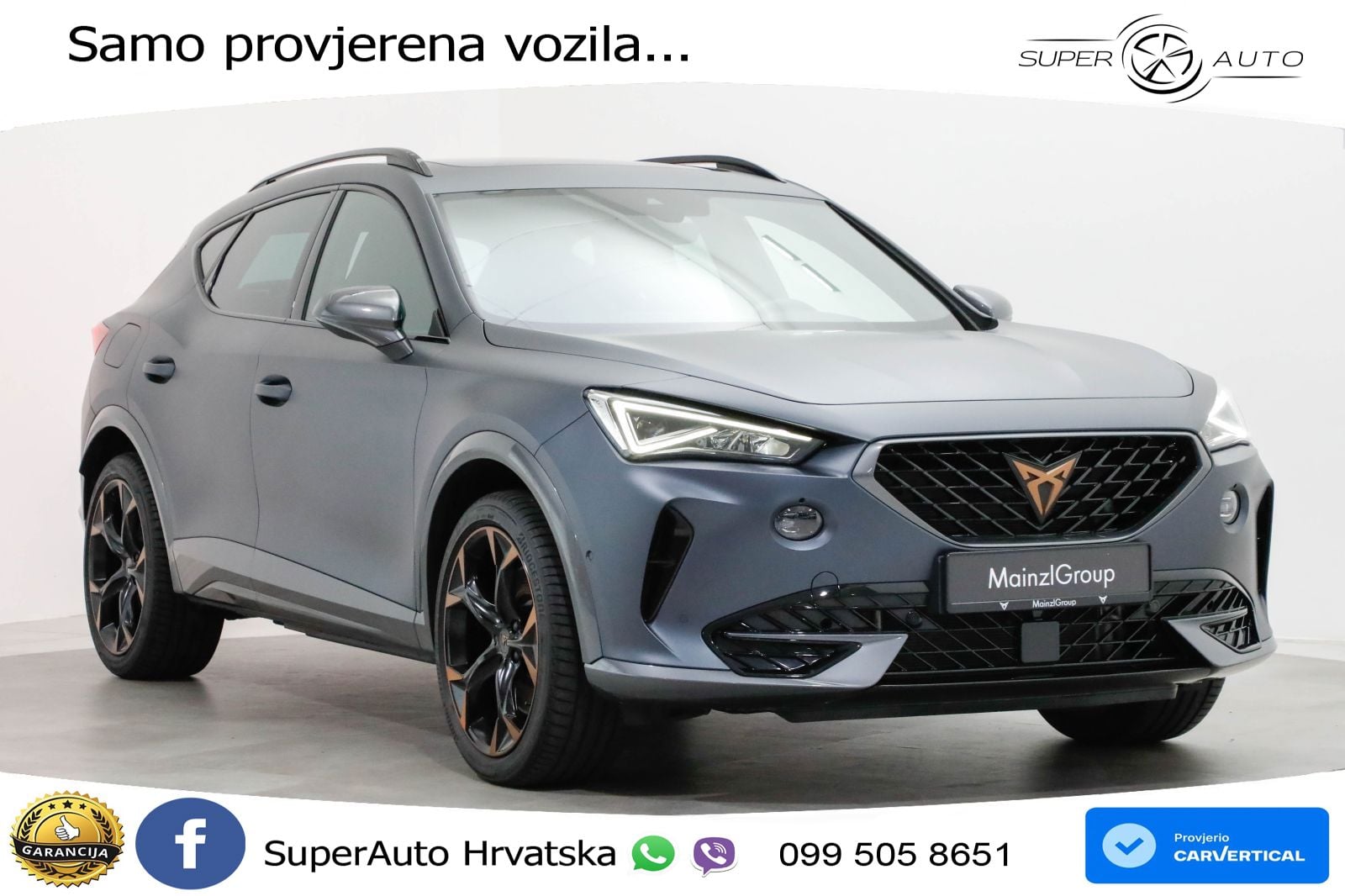 Cupra Formentor 1.4 TSI (245 KS) e-Hybrid DSG VZ LED+GR SJED+ACC