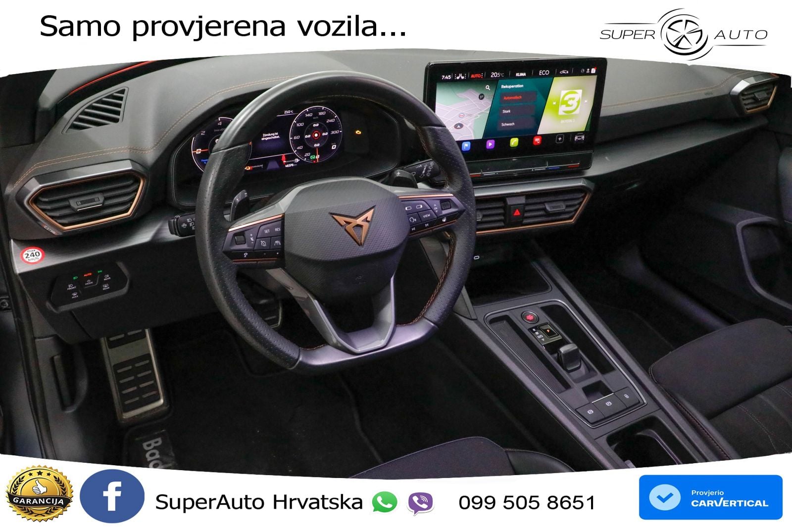 Cupra Formentor 1.4 TSI (245 KS) e-Hybrid DSG VZ LED+GR SJED+ACC