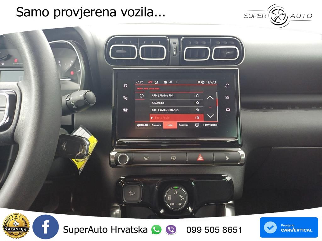Citroen C3 Aircross 1.2 PureTech (110 KS) PLUS