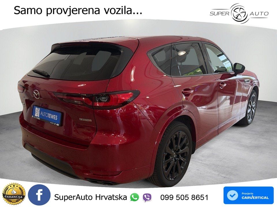 Mazda CX-60 3.3 e-Skyactiv D (254 KS) AWD Automatic LED+ACC